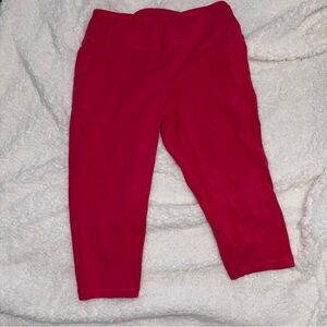 Talbots Vibrant Pink Leggings with Pockets
